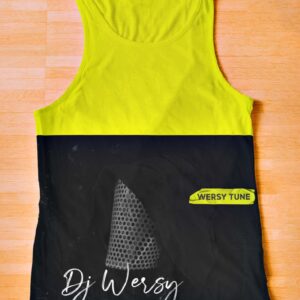 DJ WERSY Top Unisex Limitted Edition Yellow Tee